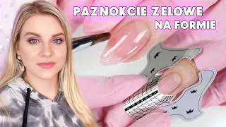 PRZEDŁUŻANIE PAZNOKCI ŻELEM NA SZABLONIE krok po kroku * żele Clavier * Candymona