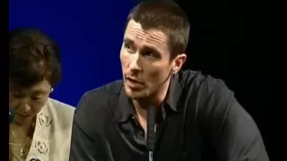 Christian Bale interview on Heath Ledger