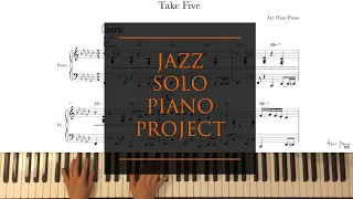 Take Five / Jazz Solo Piano Project / download for free transcription/ arr.HansPiano /무료악보