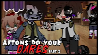 Afton Family Dares  // FnaF // Gachaclub // ( + QnA )