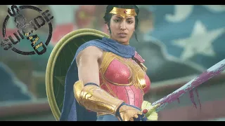 Wonder Woman Saves Task Force X from Brainiac Monster Suicide Squad Kill The Justice League 4K