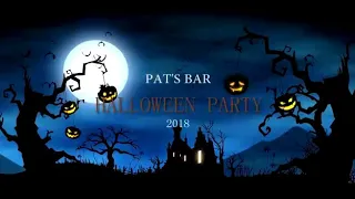 Halloween party 2018 part bar