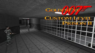 GoldenEye 007 N64 - Prison 2 - 00 Agent (Custom level)