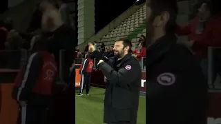 Julien Cazarre chanté par les supporters marseillais #shorts