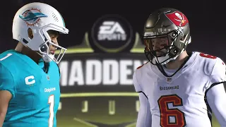 Madden NFL 24 - Tampa Bay Buccaneers Vs Miami Dolphins Simulation PS5 (Updated Rosters)