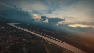 Dji FPV footage - Cinematic Sunset