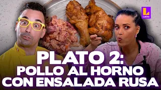 El Gran Chef Famosos PROGRAMA 14 de agosto | Plato dos: Pollo con ensalada rusa | LATINA EN VIVO