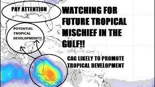 Tropical development looking more and more possible late this week. What does this mean for us?