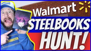 WALMART STEELBOOK HORROR HUNT!