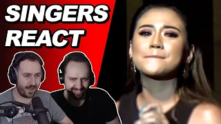 Singers React to Morissette Amon - Sweet Dreams/Dangerously Love/Sweet Love | Reaction