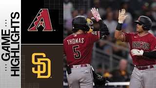 D-backs vs. Padres Game Highlights (8/17/23) | MLB Highlights