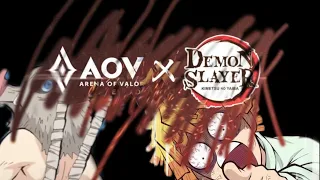 AOV X Demon Slayer: Kimetsu no Yaiba Official Collaboration Trailer! - Garena AOV (Arena of Valor)