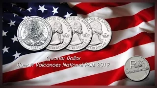 25 центов США Hawai'i Volcanoes National Park 2012