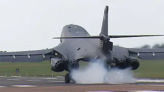 Rockwell B-1 Lancer  returning from Ample Strike mission