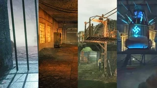 ALL WAW ZOMBIE MAPS IN ONE STREAM (Call of Duty: Zombies)
