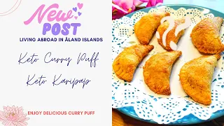 Curry Puff Keto- Karipap Keto (Delicious & Tasty) Low Carb, Keto, Gluten Free