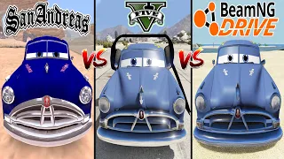 GTA San Andreas Doc Hudson VS GTA 5 Doc Hudson VS BeamNG Drive Doc Hudson - WHO IS BEST?