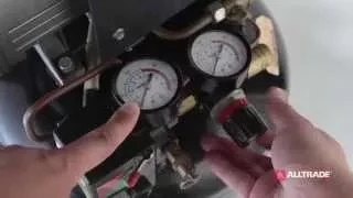 How-to fix an Alltrade air compressor not building up to the maximum pressure?