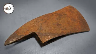 Rusty Fire Axe Restoration