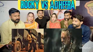 Reaction on KGF 2 Kalashnikov Ak47 scene Rocky vs adheera.