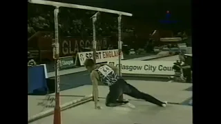 1999 Glasgow Gymnastics World Cup Event Finals - Highlights (Argentina TV)