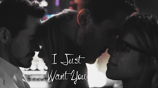 Oliver & Felicity + Tony & Pepper » I  Just Want You