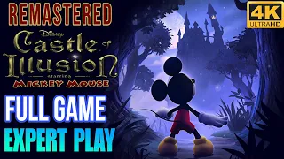 Castle of Illusion Starring Mickey Mouse Full Gameplay Walkthrough 4K 60FPS || {PS3, XBOX, PC} 2023