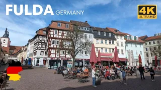 Fulda, Germany: A Walking tour in 2024 I Travel Germany I 4K HDR