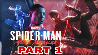 SPIDER-MAN MILES MORALES Gameplay Walkthrough Part 1 FULL GAME [1080P 60FPS]-No Commentary