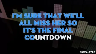 (Reupload) Final Countdown Karaoke Minus 2 Key