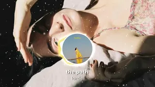 the path - lorde (official instrumentals + backing vocals)