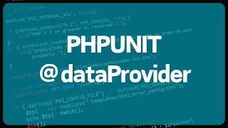 PHP Unit тестирование.  Урок 2. Использование дата провайдеров. Табличное тестирование