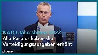 Jens Stoltenberg: Vorstellung des NATO-Jahresberichts 2022