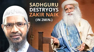 SADHGURU DESTROYS Zakir Naik's SHIRK Branding