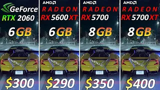 RTX 2060 vs RX 5600 XT vs RX 5700 vs RX 5700 XT - Test in 10 Games 1440p