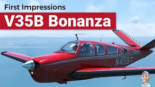 First Impressions - Carenado V35B Bonanza | MSFS 2020