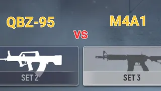 Modern ops/ QBZ-95 vs M4A1 equipped with money parts