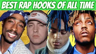 Top 100 BEST Rap Hooks of All Time (1990 - 2022)