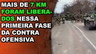 Ucranianos recuperaram mais de 7 Km de território na primeira fase da contra ofensiva