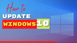 How to update windows 10 - 2022 | How to Update Windows 10 Latest Version 2021 | 21H1 Update