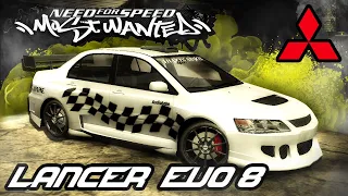 ⭐NFS: Most Wanted - Lancer Evo VIII (TUNING + SOUND)