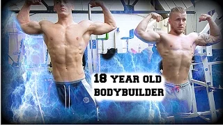 18 YEAR OLD  TEEN BODYBUILDER