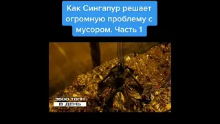 Сингапур, решение проблем от мусора!! гениально