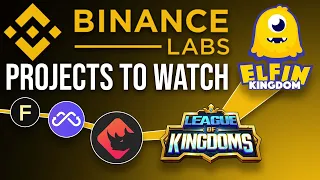 Binance Labs Projects To Watch | BinaryX, League of Kingdoms, & Elfin Kingdom