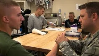 Wounded troops' war for recovery