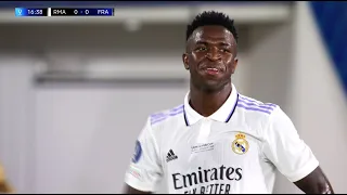 Vinícius Junior vs  Eintracht Frankfurt | English Commentry | Super Cup (10/08/2022) 1080i