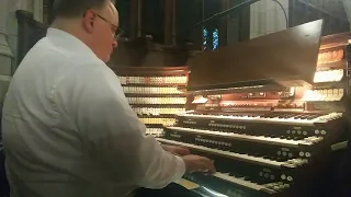 Widor: "Toccata" Symphony No. 5 (West Point Cadet Chapel Organ)