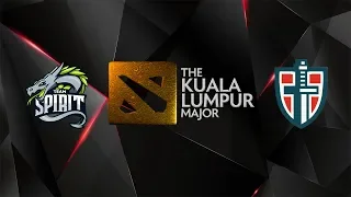 The Kuala Lumpur Major ESPADA VS Team Spirit