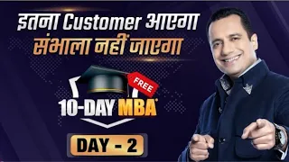 10 Day MBA: Day 2:Market Research & Product Development By Dr. Vivek Bindra #drvivekbindra #10daymba