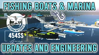 Fishing Boat FLEET Updates + Dock Fishing in Stormworks